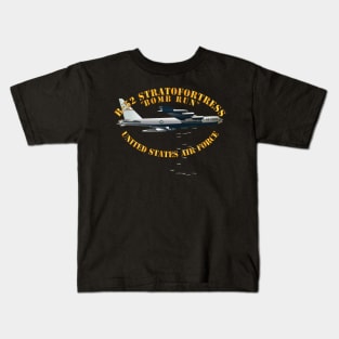 B-52 Stratofortress - Bomb Run Kids T-Shirt